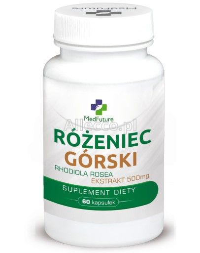 Różeniec Górski Ekstrakt 500 mg kapsułki, 60 szt.
