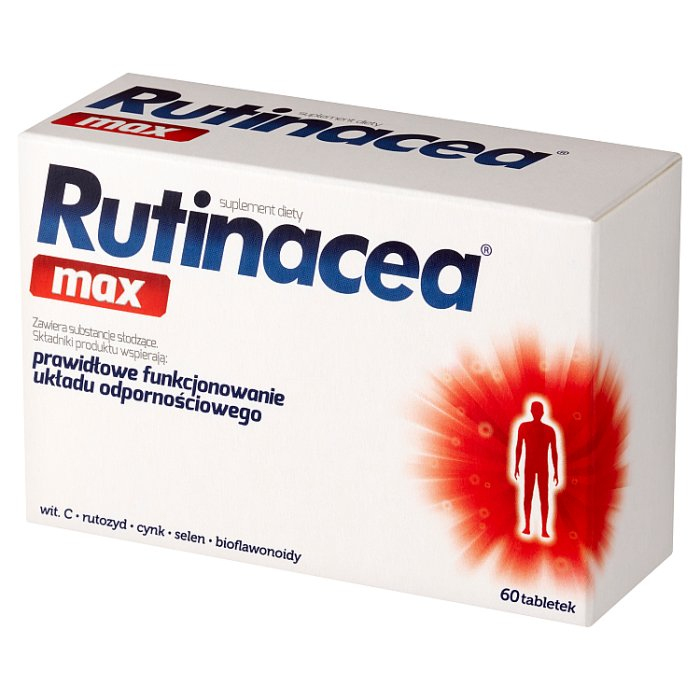 Rutinacea Max 60 tabletek / odporność
