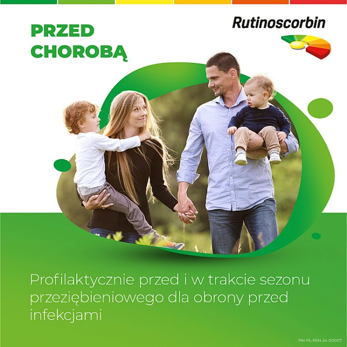 Rutinoscorbin tabletki powlekane na odporność, 210 szt.