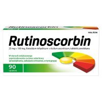 Rutinoscorbin 90 tabletek powlekanych