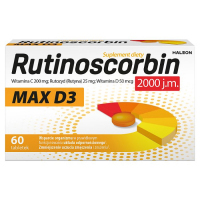 Rutinoscorbin Max D3 tabletki, 60 szt.
