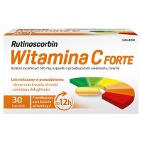 Rutinoscorbin Witamina C Forte 30 kapsułek o przedłużonym uwalnianiu / Odproność