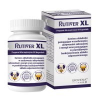 Rutiver XL kapsułki dla mężczyzn na aktywność seksualną i odporność, 60 szt.