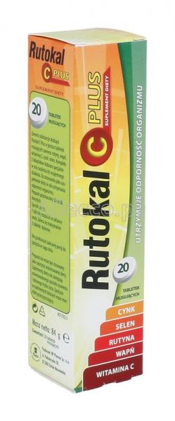 Rutokal C Plus tabletki, 20 szt.