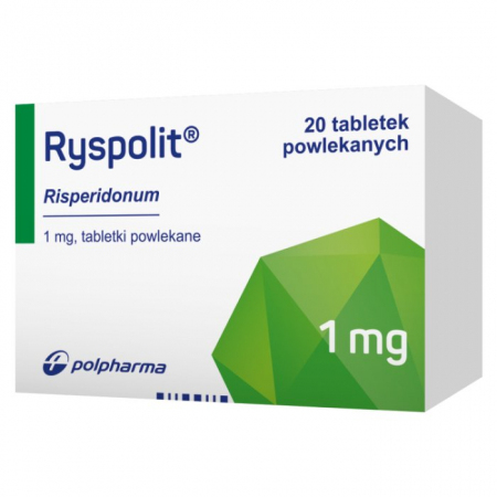 Ryspolit 1 mg 20 tabletek powlekanych