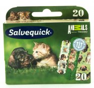 SALVEQUICK ANIMAL PLANET Plastry dla dzieci 20 szt.