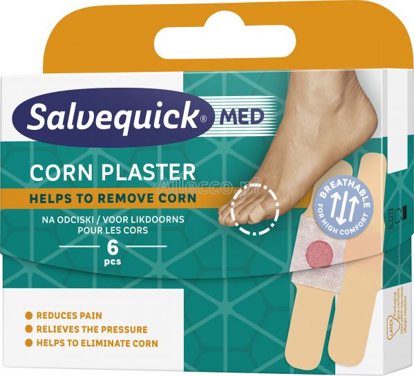 SALVEQUICK CORN Plater na odciski 6 szt.