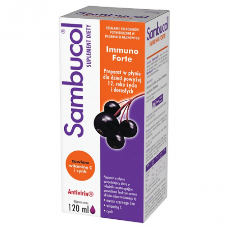 Sambucol Immuno Forte syrop 120 ml
