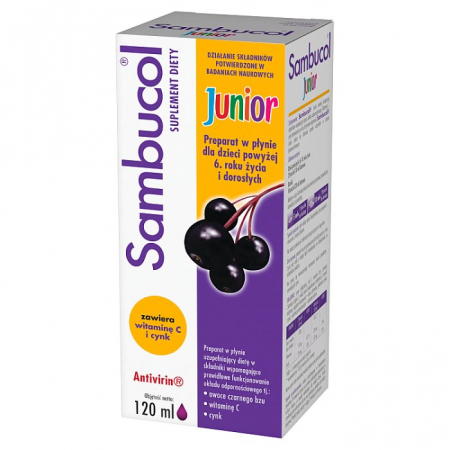 Sambucol Junior syrop 120 ml