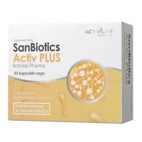 SanBiotics Activ Plus kapsułki probiotyczne, 30 szt.