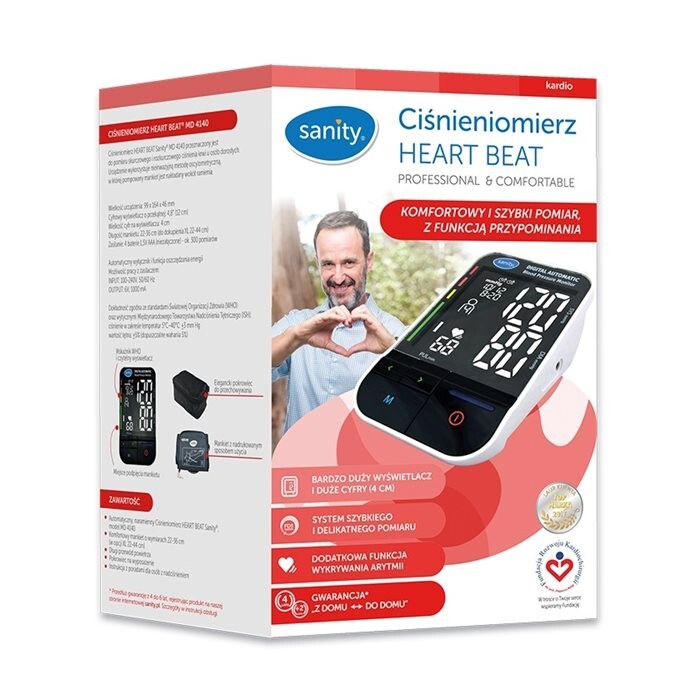 Sanity Ciśnieniomierz Heart BEAT MD 4140 1 szt.