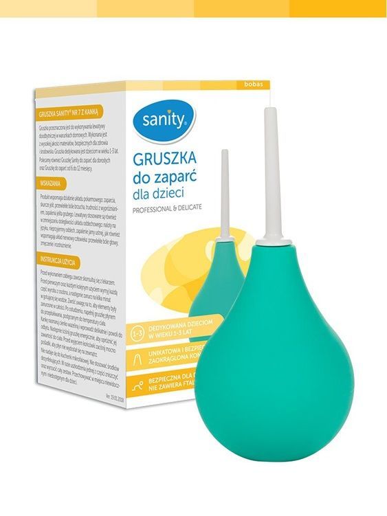 Sanity Gruszka z kanką nr 7 dla dzieci 1-3 lata