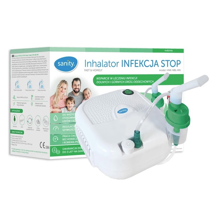 Sanity Inhalator Infekcja Stop model HNK-NBL-MN, 1 szt.