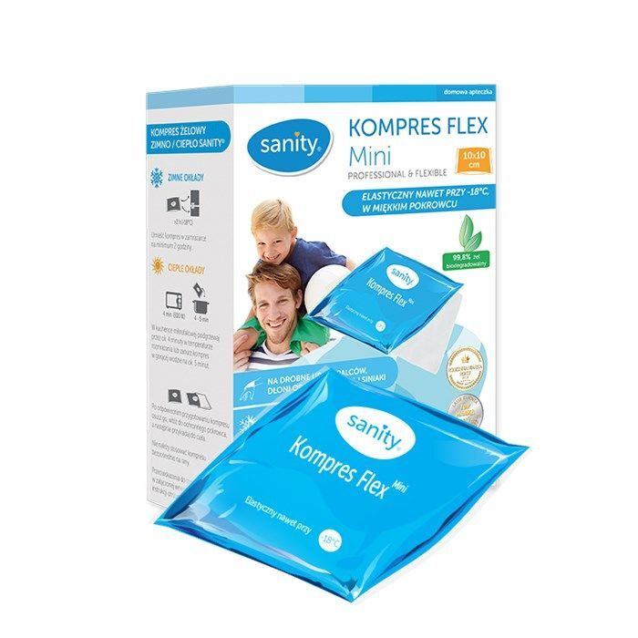 SANITY Kompres Flex Mini 10cm*10cm 1szt.