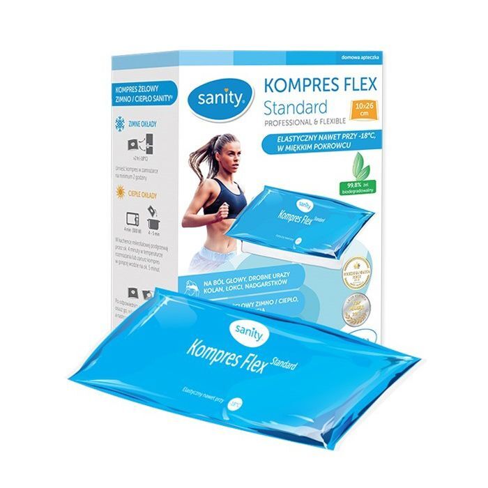 SANITY Kompres Flex Standard 10cm x 26cm 1 szt.