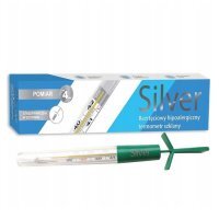 Sanity Silver termometr szklany bezrtęciowy, 1 szt.