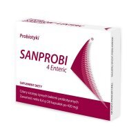 Sanprobi 4 Enteric probiotyki w kapsułkach, 20 szt.