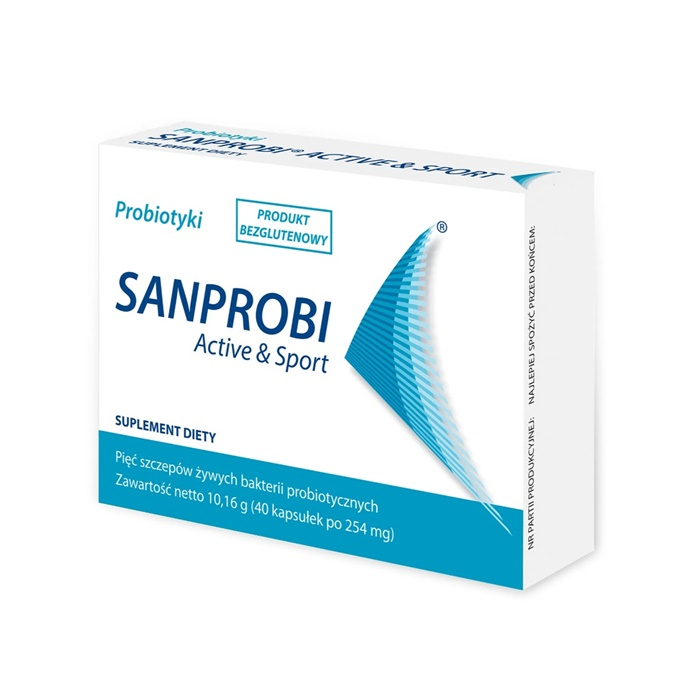 Sanprobi Active & Sport kapsułki, 40 szt.