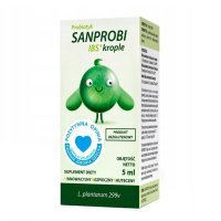 Sanprobi IBS krople probiotyk dla dzieci od 1. roku życia, 5 ml