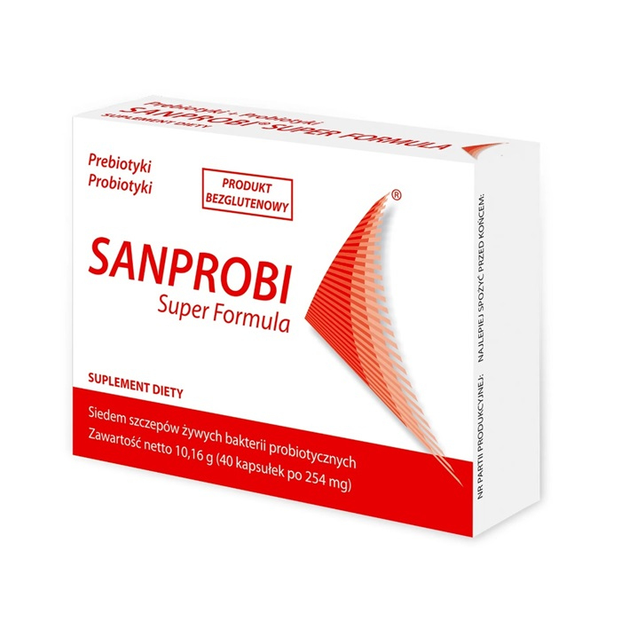 Sanprobi Super Formula kapsułki, 40 szt.