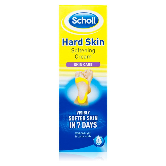 Scholl krem zmiękczający twardą skórę stóp, 60 ml
