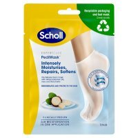 Scholl PediMask nawilżająca maska do stóp z olejkiem makadamia, 2 pary