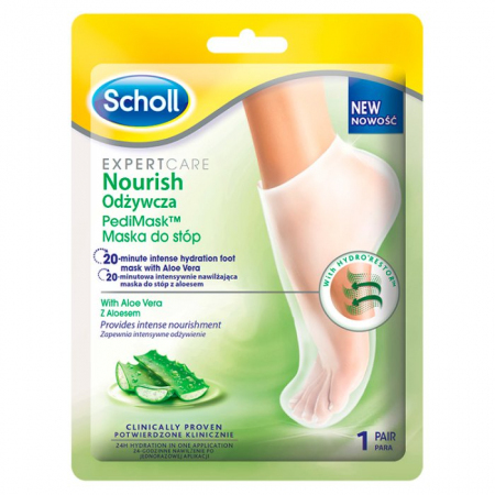 SCHOLL PediMask z aloesem skarpetki 1 para