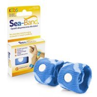 Sea-Band Opaska akupresorowa przeciw mdłościom dla dzieci niebieska, 2 szt.