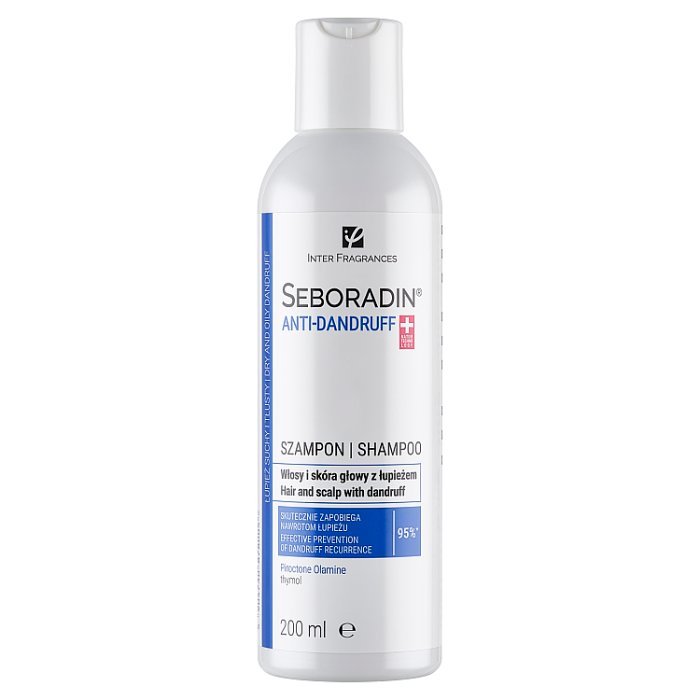 SEBORADIN Anti-Dandruff Szampon Przeciwłupieżowy 200 ml