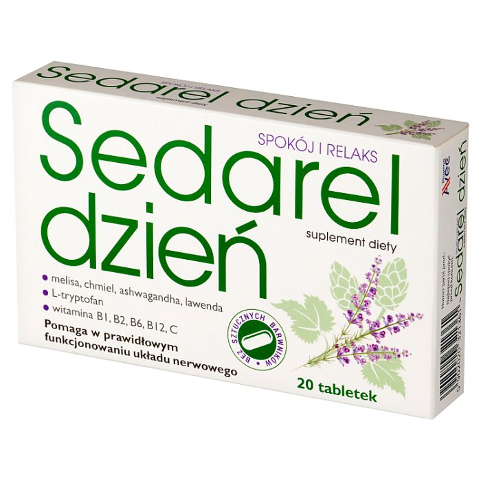 Sedarel Dzień spokój i relaks tabletki, 20 szt.