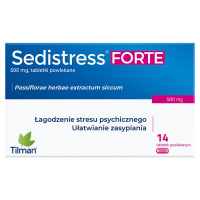 Sedistress Forte 500 mg tabletki powlekane, 14 szt.