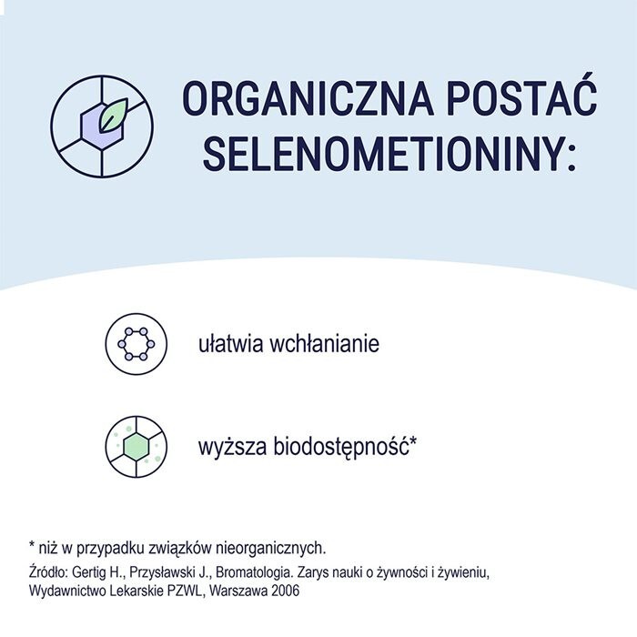 Selen organiczny 100 mcg 100 tabletek