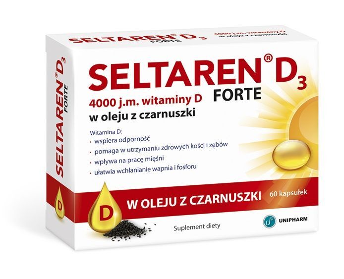 Seltaren D3 Forte kapsułki, 60 szt.
