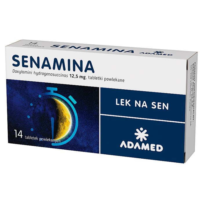 Senamina 12,5 g 14 tabletek powlekanych