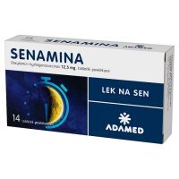 Senamina 12,5 g 14 tabletek powlekanych