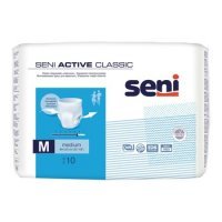SENI ACTIVE CLASSIC M Majtki chłonne (80-110cm) 10 szt.