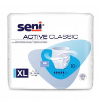 SENI ACTIVE CLASSIC XL Majtki chłonne (120-160cm) 10 szt.