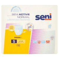 Seni Active Normal Majtki chłonne rozmiar S, 10 szt.