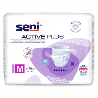 SENI ACTIVE PLUS M Majtki chłonne (80-110cm) 10 szt.