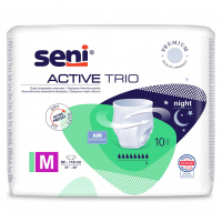 SENI ACTIVE TRIO Majtki chłonne M 10 szt.