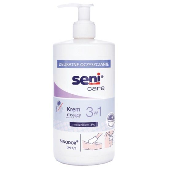 Seni Care krem myjący 3 w 1, 500 ml