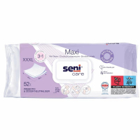 Seni Care Maxi Duże chusteczki pielęgnacyjne XXXL, 52 szt.