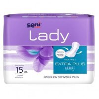 Seni Lady Extra Plus wkładki urologiczne dla kobiet, 15 szt.