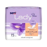 SENI LADY SLIM Mini Plus Wkładki urologiczne 15 szt.
