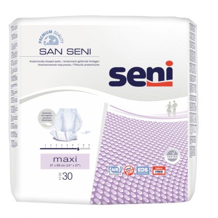 SENI SAN MAXI Pieluchy anatomiczne 10 szt.