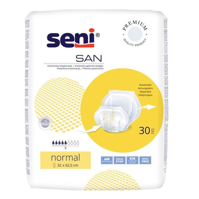 Seni San Normal pieluchy anatomiczne, 30 szt.