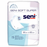 Seni Soft Super podkłady higieniczne 90 cm x 60 cm, 5 szt.