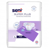 Seni Super Plus pieluchomajtki dla dorosłych rozmiar L, 30 szt.