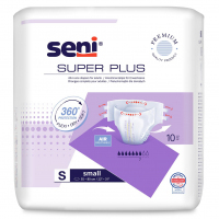 Seni Super Plus pieluchomajtki dla dorosłych rozmiar S, 10 szt.
