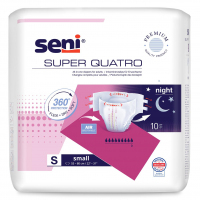 Seni Super Quatro pieluchomajtki na ciężkie nietrzymanie moczu S, 10 szt.